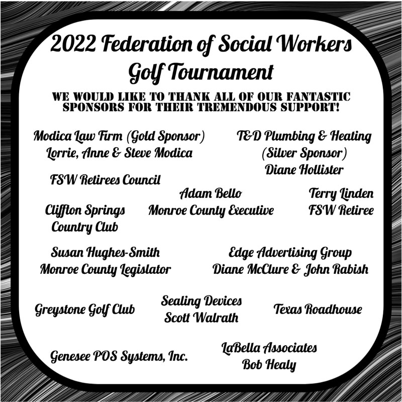 2022 FSW Golf Sponsors