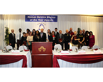 Human Service Worker of the Year Group Photo