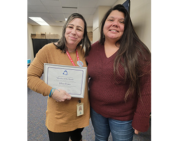 Member of the month Jillian Evans