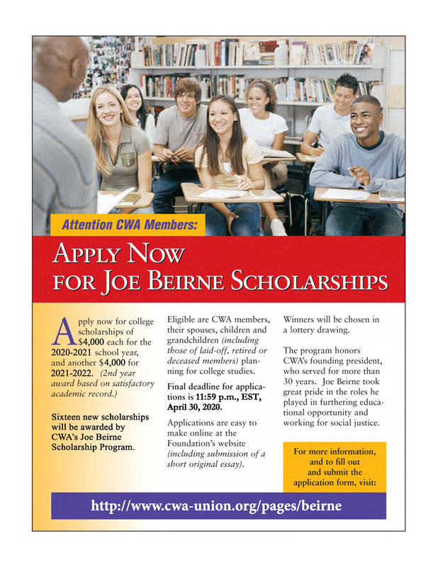 CWA Scholarship Flyer